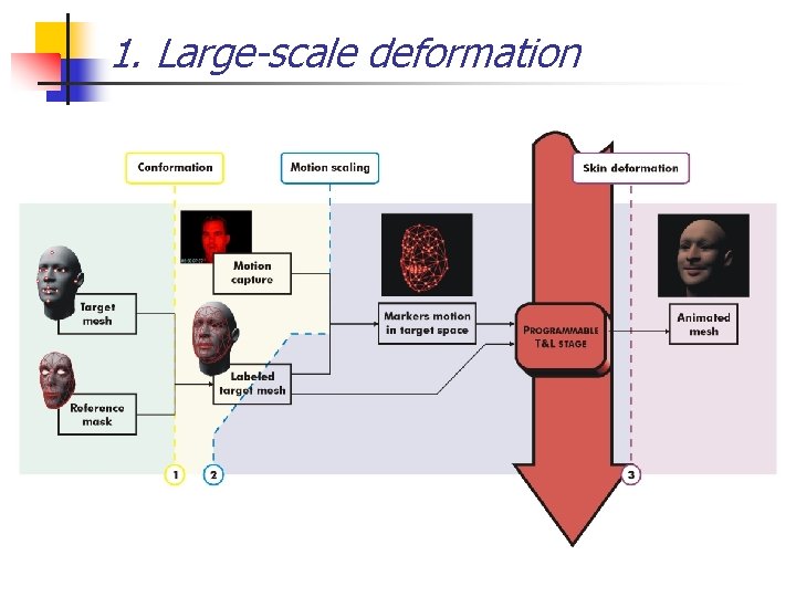 1. Large-scale deformation 