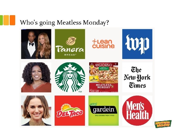 Who’s going Meatless Monday? 