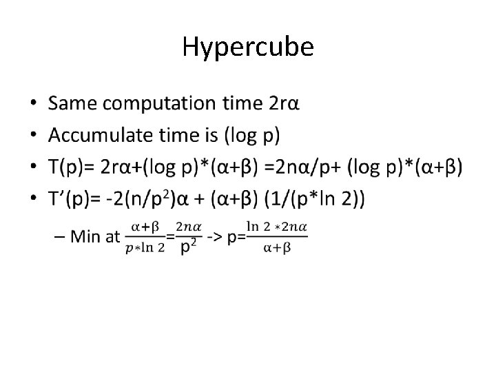 Hypercube • 