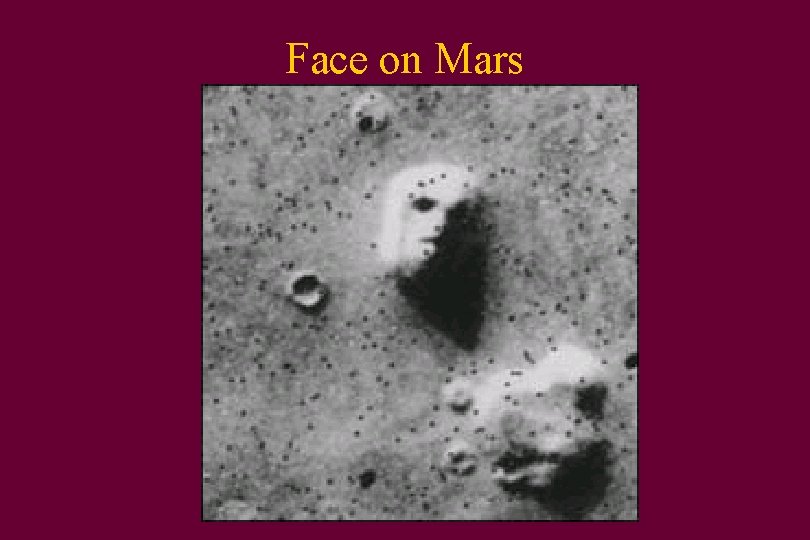 Face on Mars 