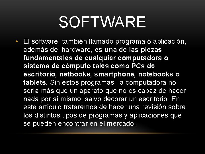 El Software De Aplicación También Es Llamado slidetodoc.com