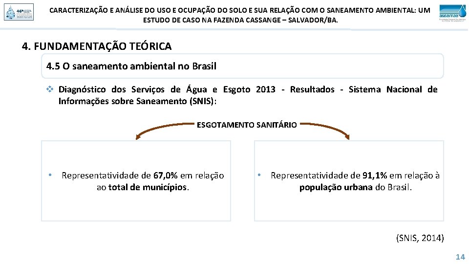 CARACTERIZAÇÃO E ANÁLISE DO USO E OCUPAÇÃO DO SOLO E SUA RELAÇÃO COM O