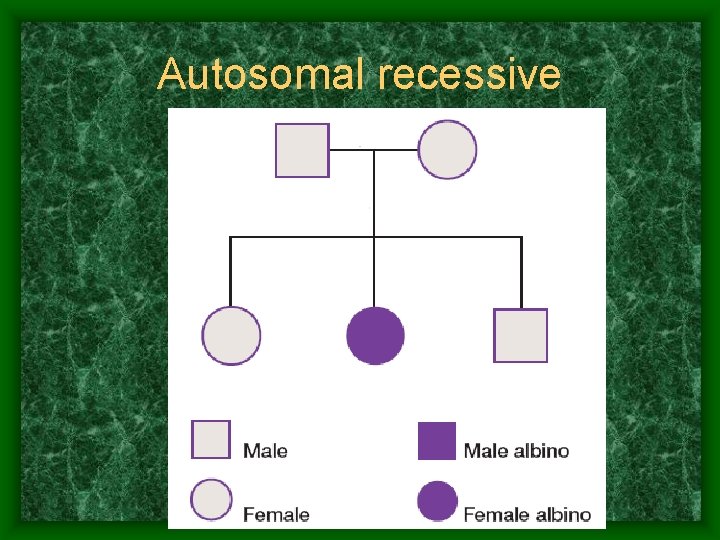 Autosomal recessive 