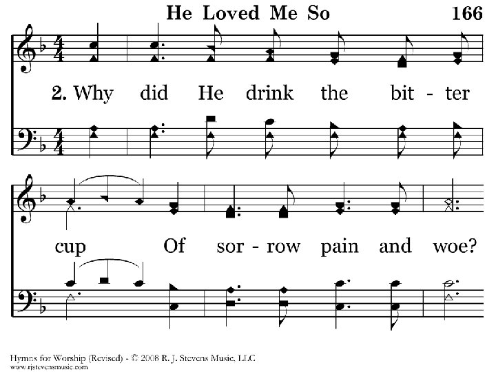 166 - He Loved Me So - 2. 1 