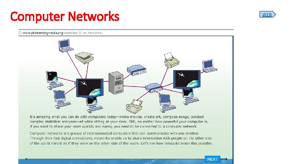 Computer Networks WEB 