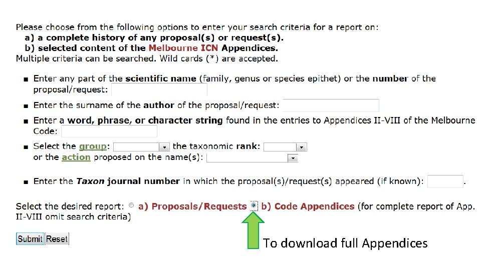 To download full Appendices 