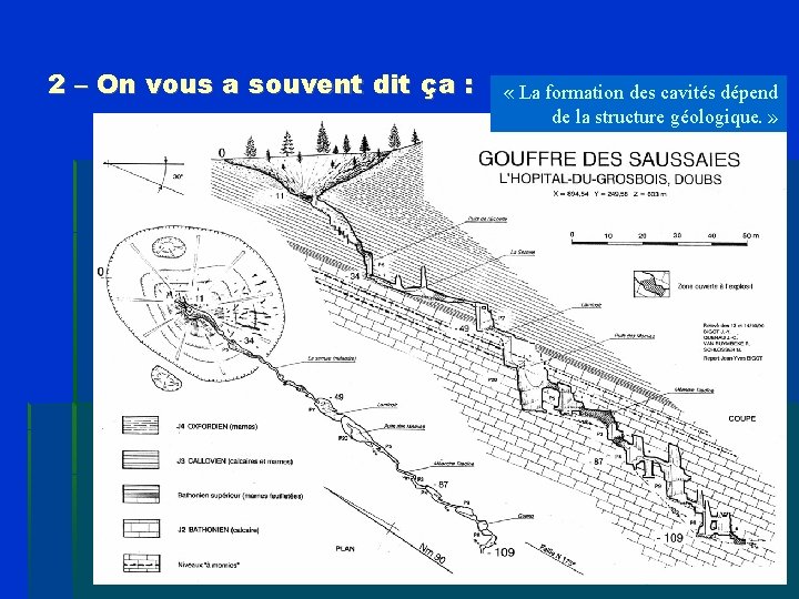 2 – On vous a souvent dit ça : « La formation des cavités