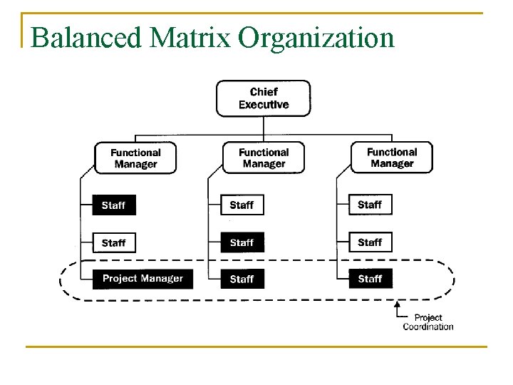 Balanced Matrix Organization 