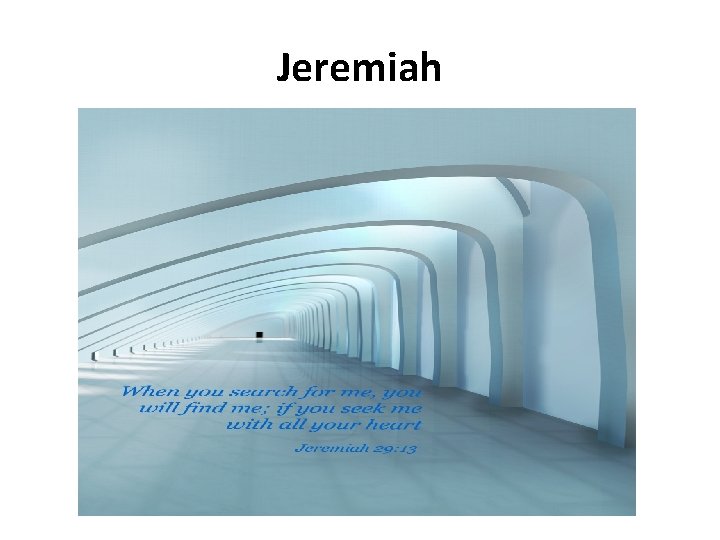 Jeremiah 