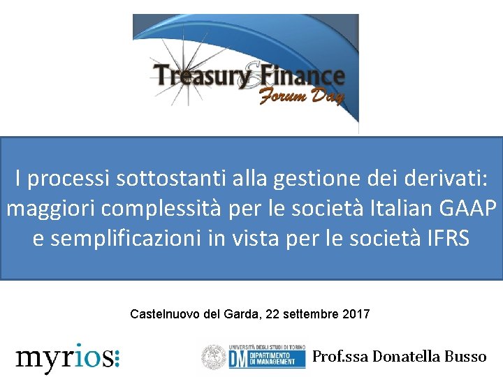 I processi sottostanti alla gestione dei derivati: maggiori complessità per le società Italian GAAP