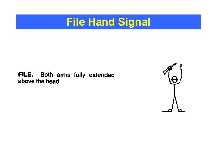 File Hand Signal 