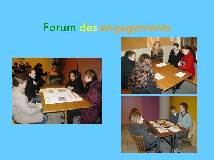 Forum des engagements 