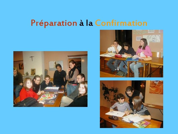 Préparation à la Confirmation 