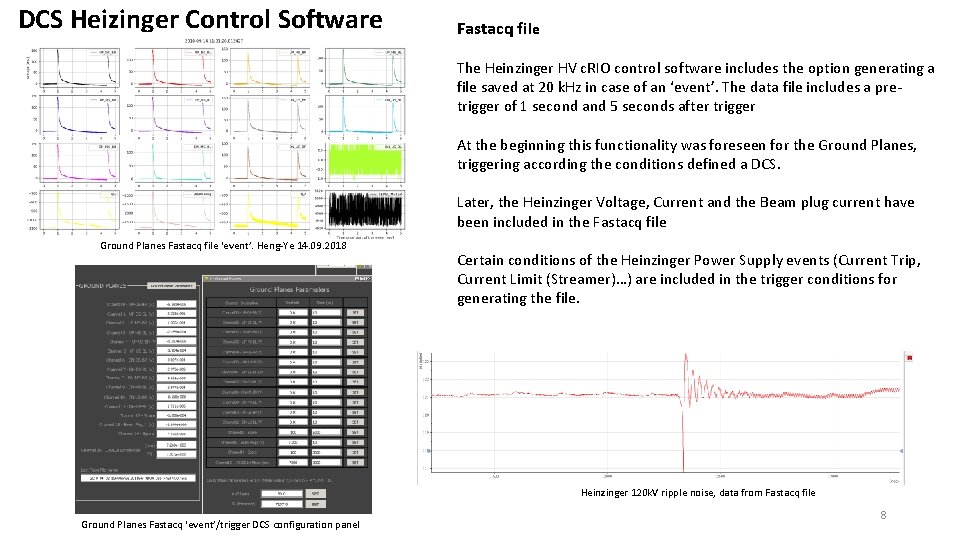 DCS Heizinger Control Software Fastacq file The Heinzinger HV c. RIO control software includes