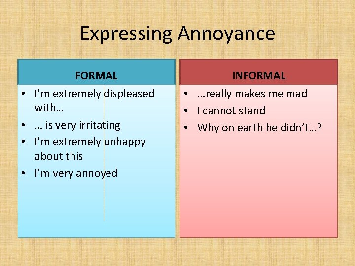 ENGLISH FOR INTERPERSONAL AND INTERACTION II Arrange by