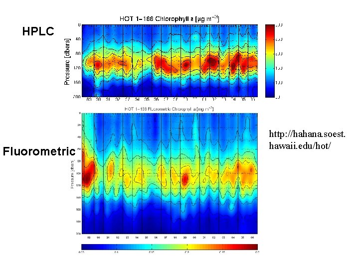 HPLC Fluorometric http: //hahana. soest. hawaii. edu/hot/ 