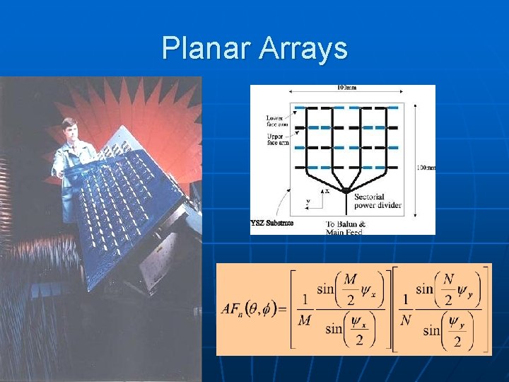 Planar Arrays 