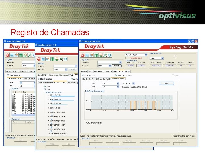 -Registo de Chamadas 