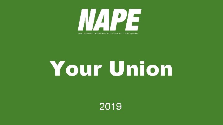 Your Union 2019 