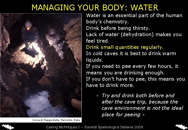 MANAGING YOUR BODY: WATER Water is an essential part of the human body’s chemistry. MANAGING YOUR BODY: WATER Water is an essential part of the human body’s chemistry.