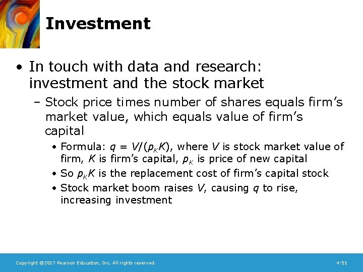 Investment • In touch with data and research: investment and the stock market –