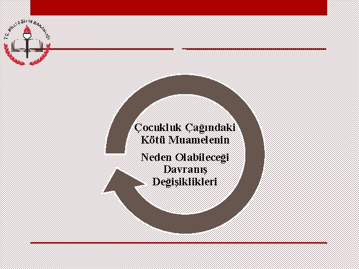 Çocukluk Çağındaki Kötü Muamelenin Neden Olabileceği Davranış Değişiklikleri 