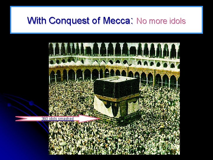With Conquest of Mecca: No more idols 360 idols smashed 