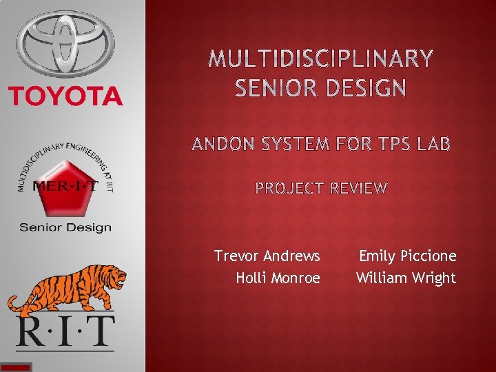 Trevor Andrews Holli Monroe Emily Piccione William Wright 