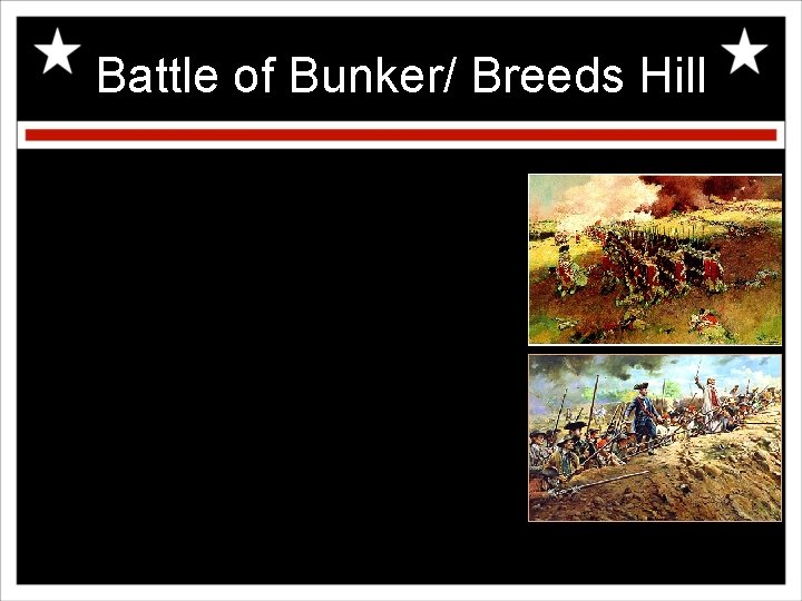 Battle of Bunker/ Breeds Hill Inst 17/ 9 Qz/ 55 (35) fm 