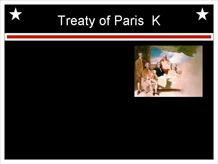 Treaty of Paris K Inst 17/ 9 Qz/ 55 (35) fm 