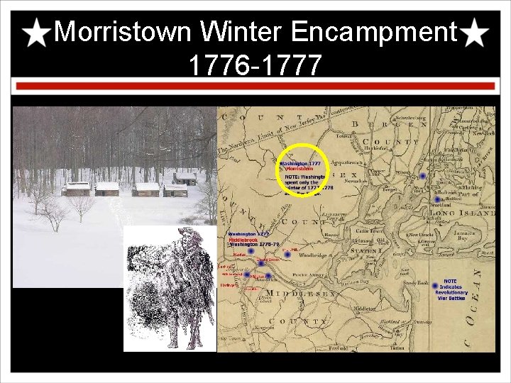 Morristown Winter Encampment 1776 -1777 Inst 17/ 9 Qz/ 55 (35) fm 