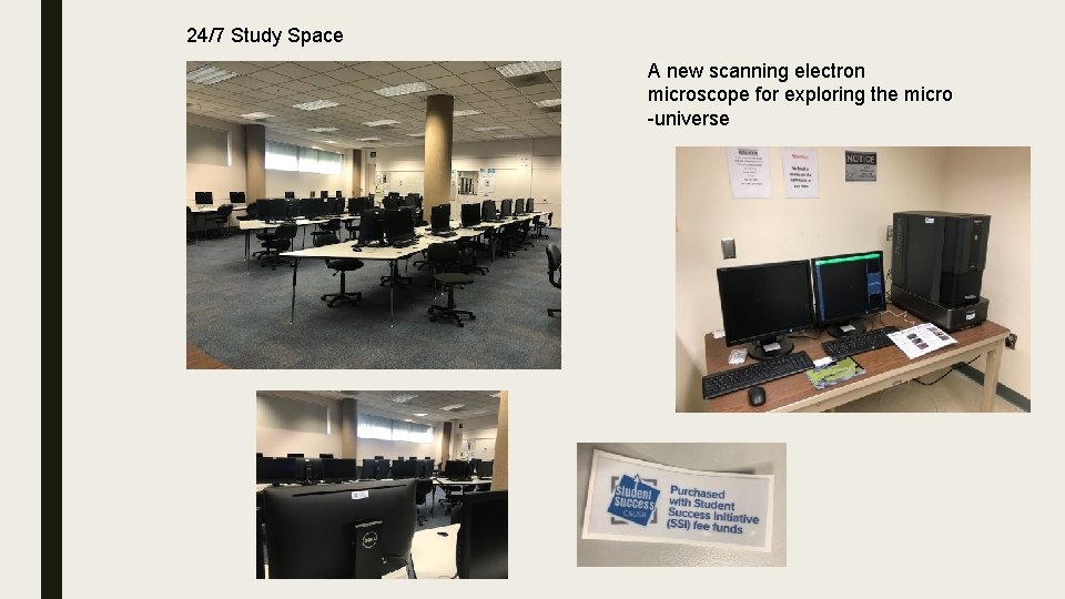 24/7 Study Space A new scanning electron microscope for exploring the micro -universe 