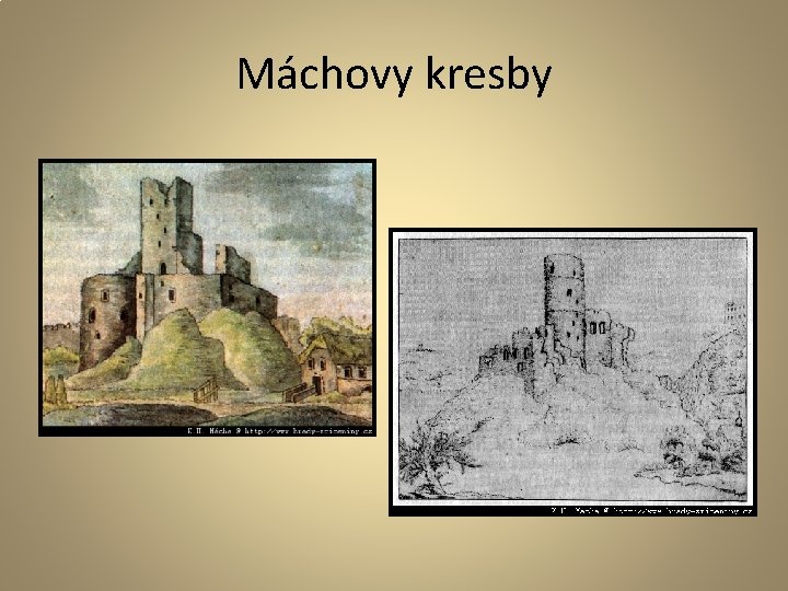 Máchovy kresby 