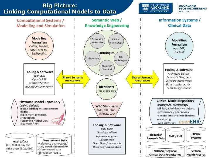 Big Picture: Linking Computational Models to Data 