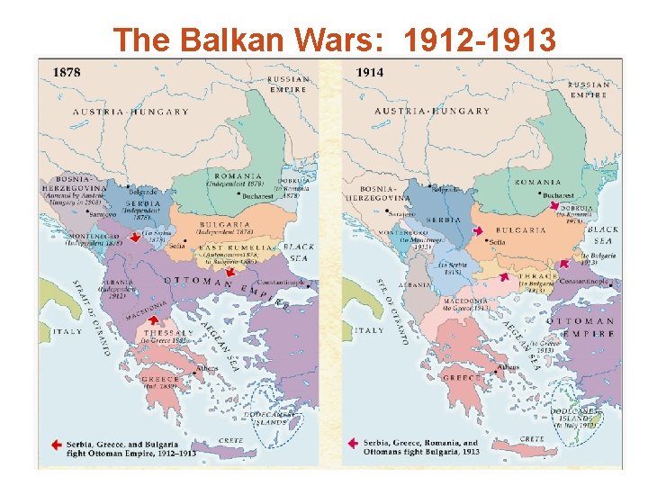 The Balkan Wars: 1912 -1913 