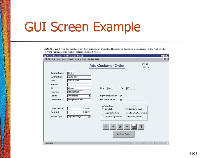 GUI Screen Example 12 -26 