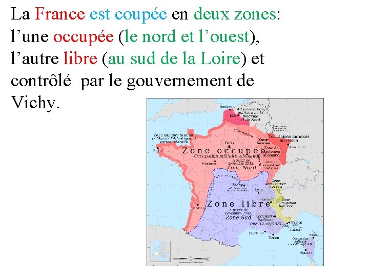 LA FRANCE DANS LA SECONDE GUERRE MONDIALE Hitler