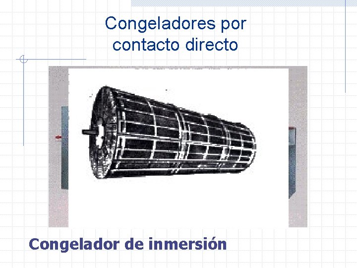 Congeladores por contacto directo Congelador de inmersión 