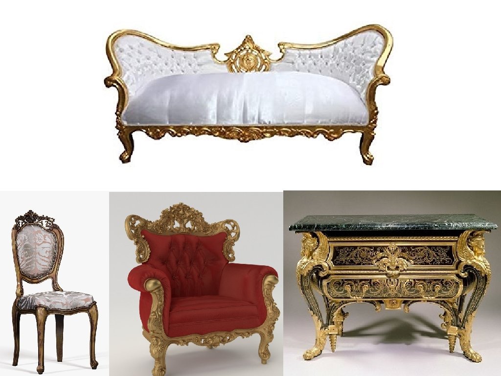 PERIODIC FURNITURE STYLES ADARSH RAJENDRAN FACULTY OF ARCHITECTURE