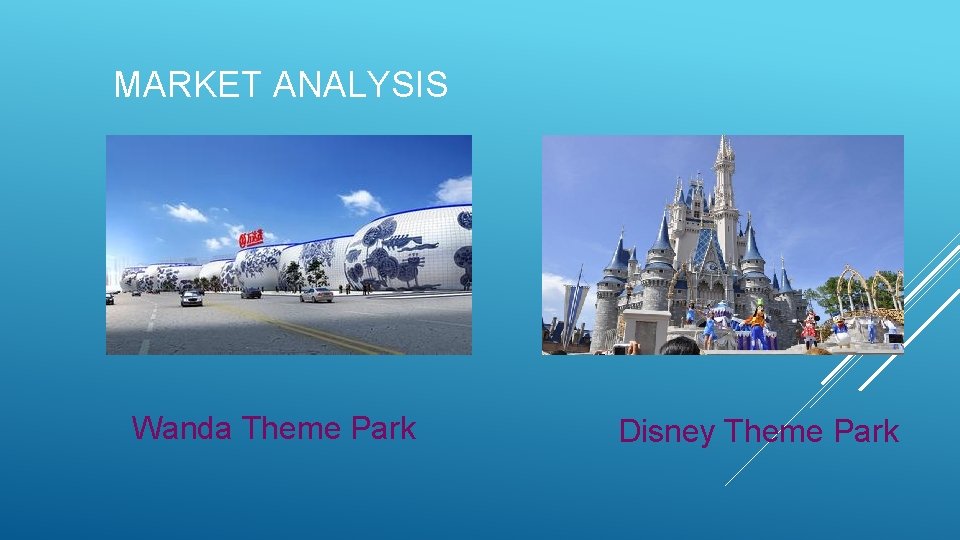 MARKET ANALYSIS Wanda Theme Park Disney Theme Park 