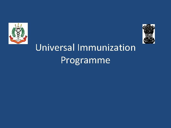 Universal Immunization Programme 