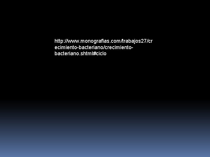 http: //www. monografias. com/trabajos 27/cr ecimiento-bacteriano/crecimientobacteriano. shtml#ciclo 