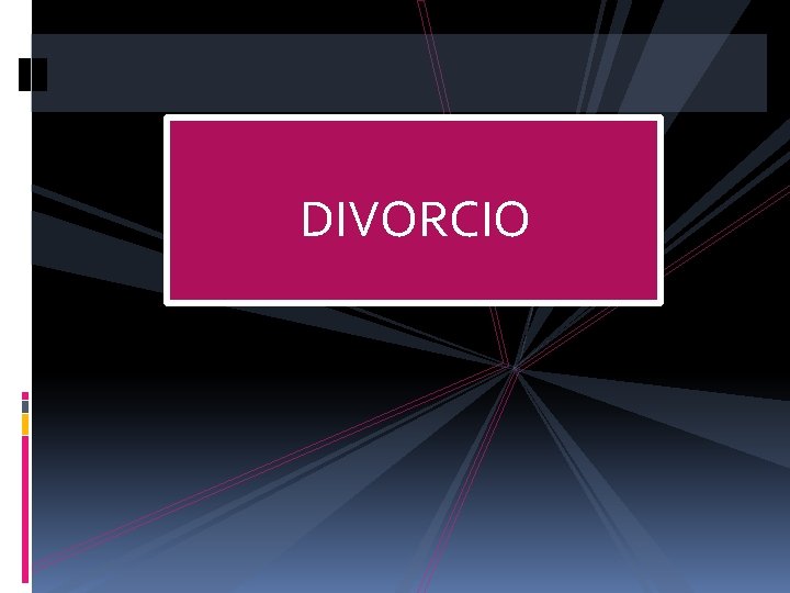 DIVORCIO 
