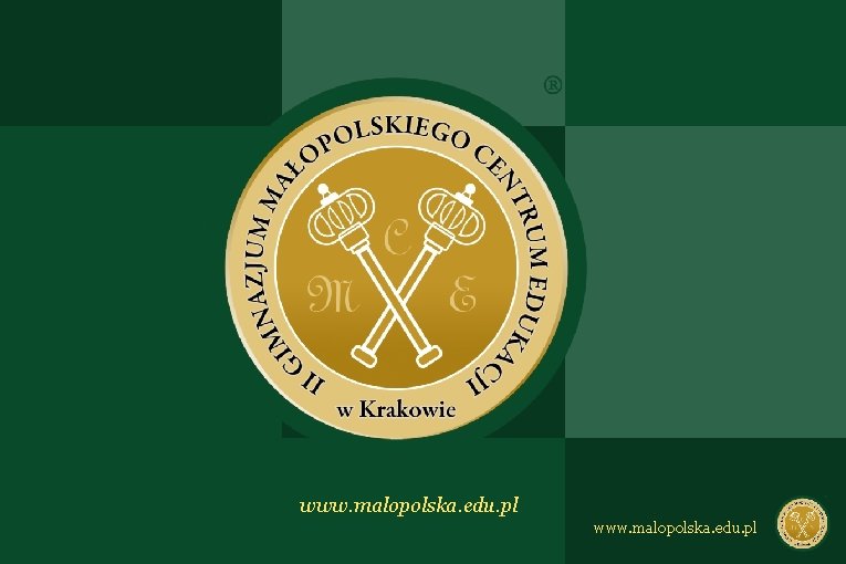 www. malopolska. edu. pl 