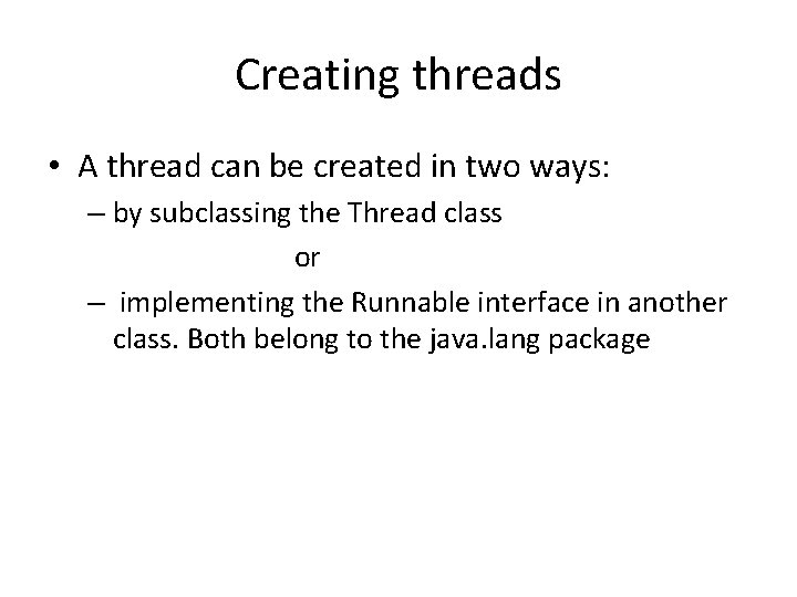 Object Oriented Programming Lecture 16 Zohaib Jan Threads