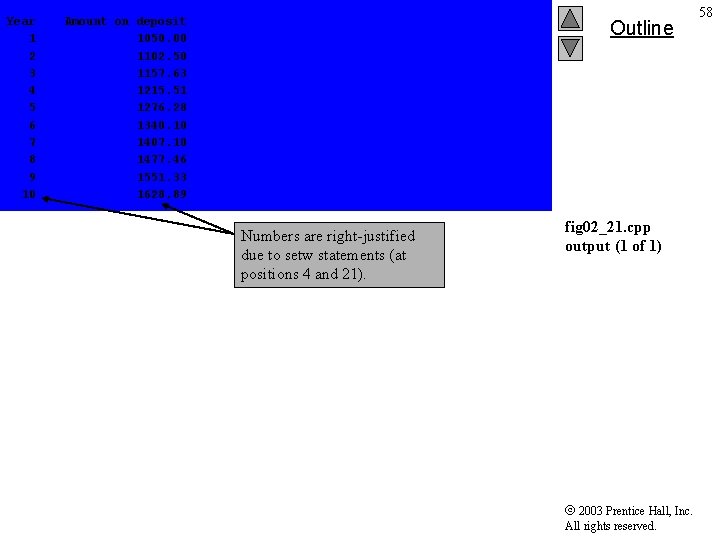 Year 1 2 3 4 5 6 7 8 9 10 Amount on deposit Year 1 2 3 4 5 6 7 8 9 10 Amount on deposit