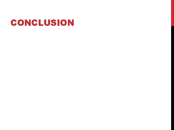 CONCLUSION 