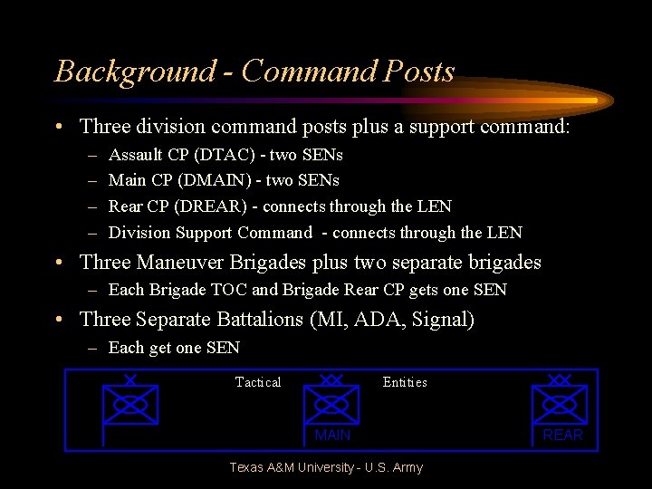 Information Flow Tactical Network Design and Bandwidth Management