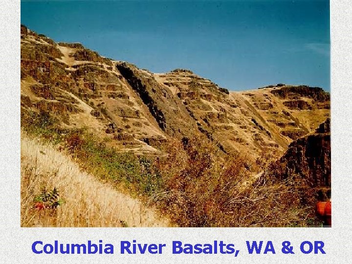 Columbia River Basalts, WA & OR 