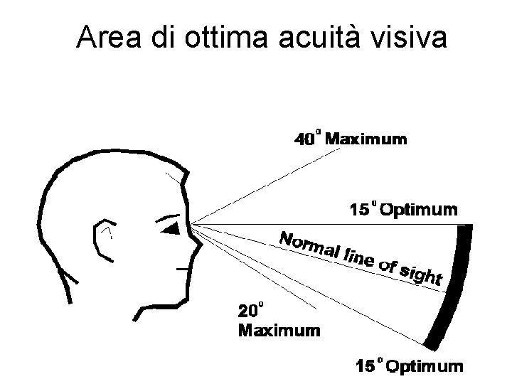 Area di ottima acuità visiva 